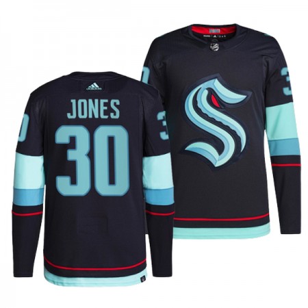Dresovi Seattle Kraken Martin Jones 30 Vauthentic Adidas Navy - Muške Dresovi Seattle Kraken Martin Jones 30 Vauthentic Adidas Navy - Muške